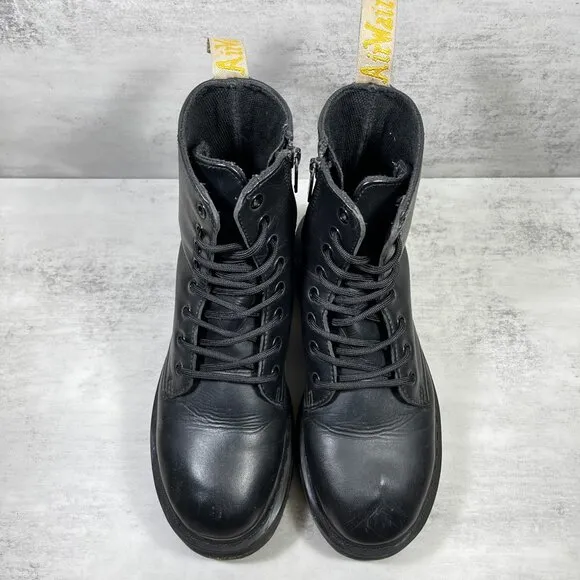 Dr Martens Vegan Jadon II Mono Platform Boots - Women's Size 10 - Black
