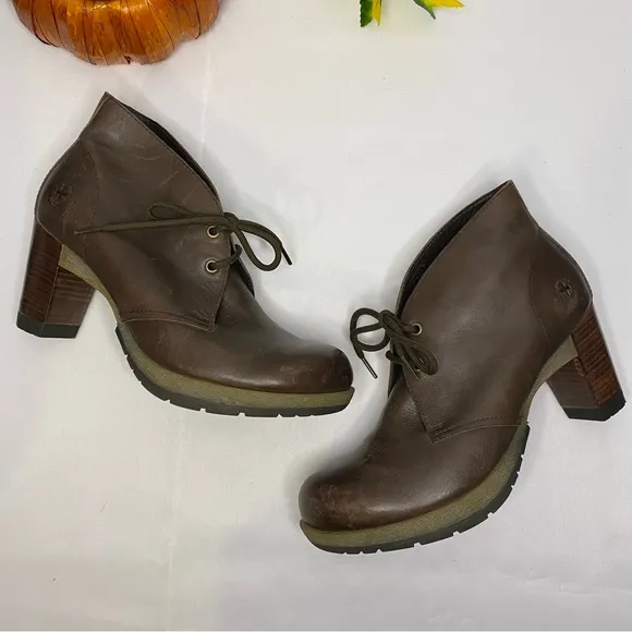 Dr. Martens Viviana Leather Heeled Boots Size 11