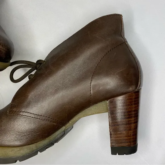 Dr. Martens Viviana Leather Heeled Boots Size 11