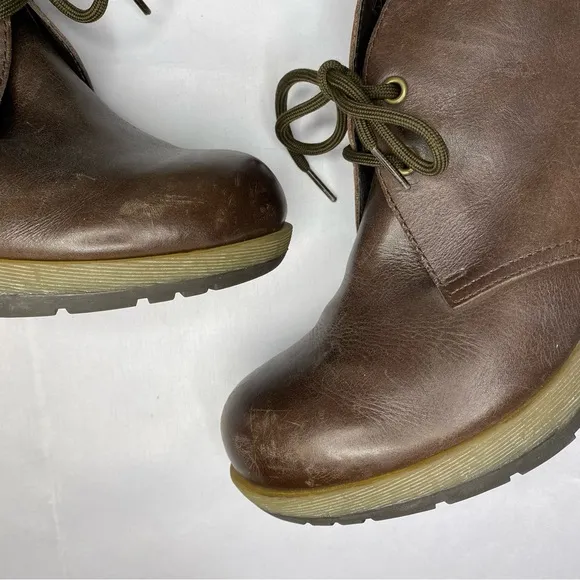 Dr. Martens Viviana Leather Heeled Boots Size 11