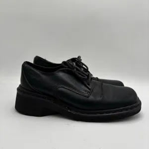 Dr. Martens Women’s 8 Black Leather 9264 Air Cushioned Sole Chunky Y2K Loafers