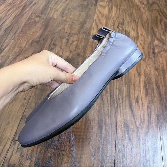Ecco • Anine Classic Ballerina Ballet Flat leather glove purple Dusk