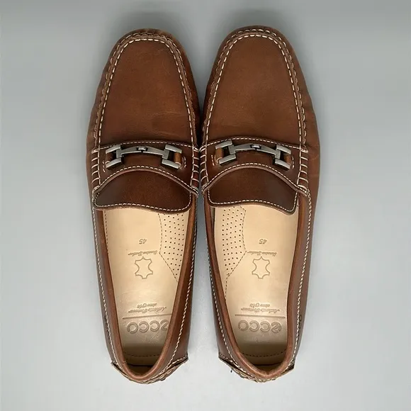 ECCO Brown Loafers Men’s Sz 11-11.5 (EU 45)