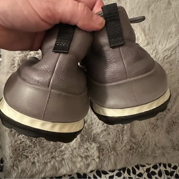 Ecco Grey St. 360 Sport Gravity Full Grain Leather Lightweight Sneakers 11-11.5