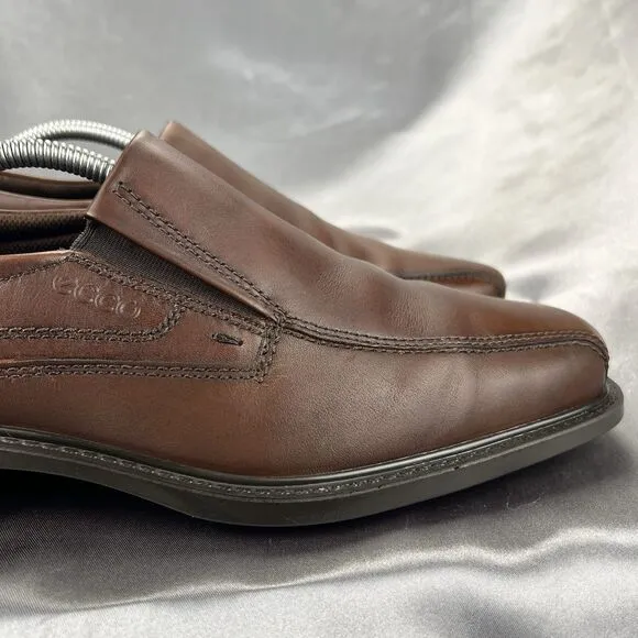 ECCO Mens New Jersey Slip On Loafer Brown Leather 051504 EU 44B Size US 10/10.5