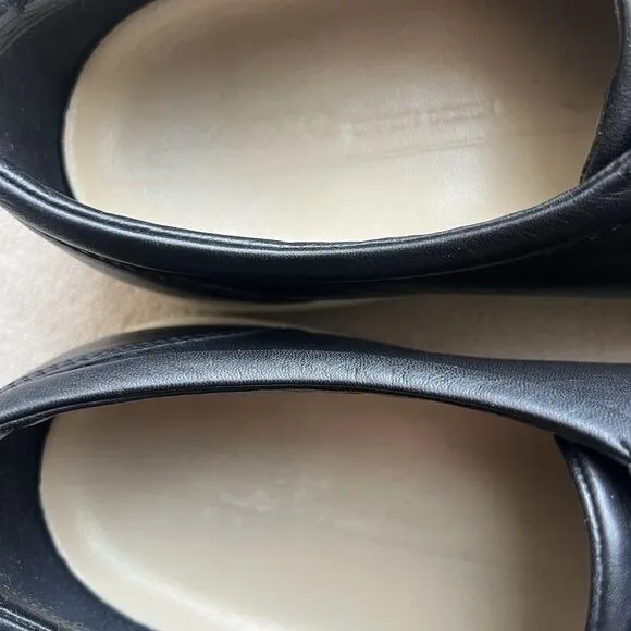 ECCO Soft 7 Black Leather Casual Oxford Sneakers  EU 47 US 13 - 13.5 Comfort