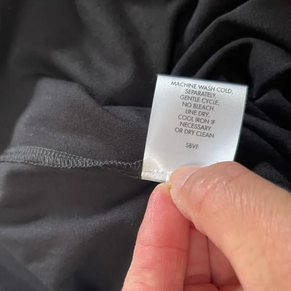 Eileen Fisher Black Short Pleated Skirt Size Large