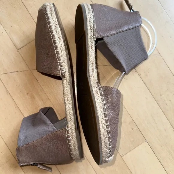 Eileen Fisher Coy Skimmer espadrille flats, 38, CB2366