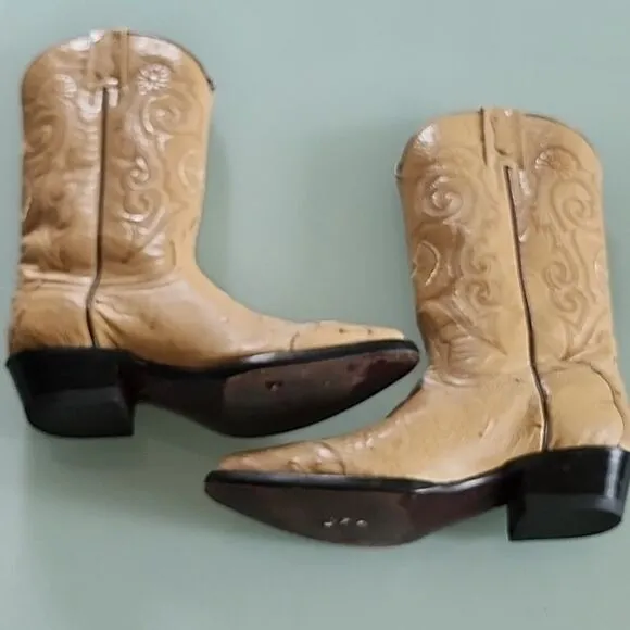 El Presidente Leather Western Boots