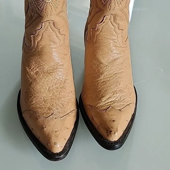 El Presidente Leather Western Boots
