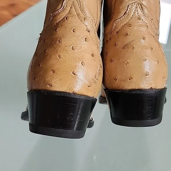 El Presidente Leather Western Boots