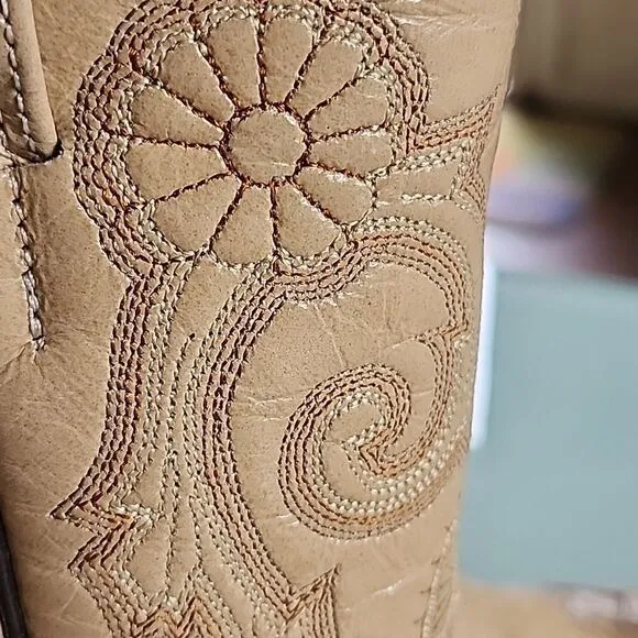 El Presidente Leather Western Boots