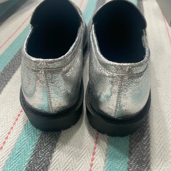 EMERSON loafers by NORDSTROM! Silver and oh so cool😎amp your gals show game🤩