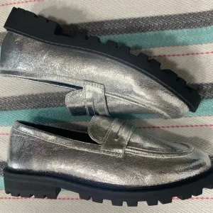 EMERSON loafers by NORDSTROM! Silver and oh so cool😎amp your gals show game🤩