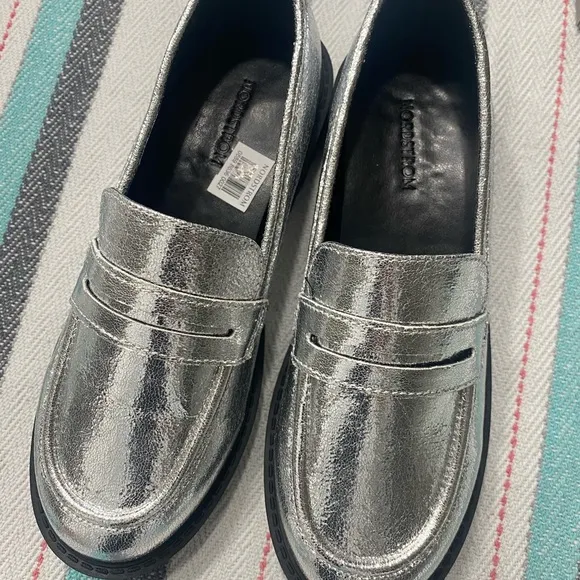 EMERSON loafers by NORDSTROM! Silver and oh so cool😎amp your gals show game🤩