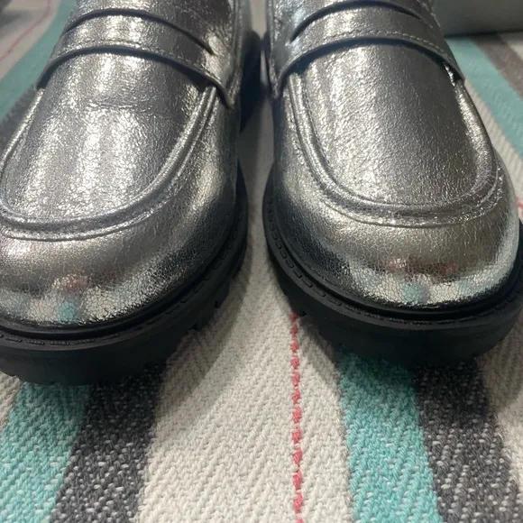EMERSON loafers by NORDSTROM! Silver and oh so cool😎amp your gals show game🤩