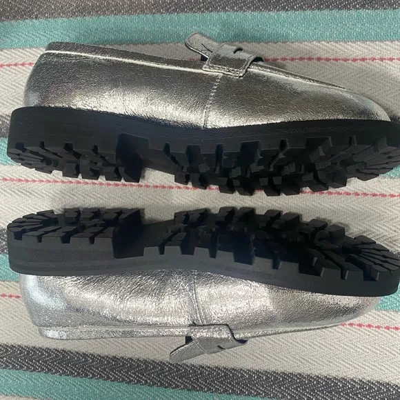 EMERSON loafers by NORDSTROM! Silver and oh so cool😎amp your gals show game🤩