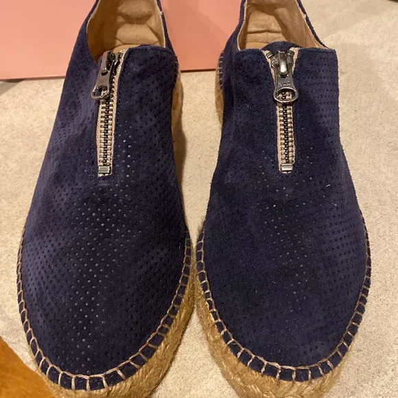 Eric Michael Espadrilles - Serena - Double Yute Navy - Made in Spain