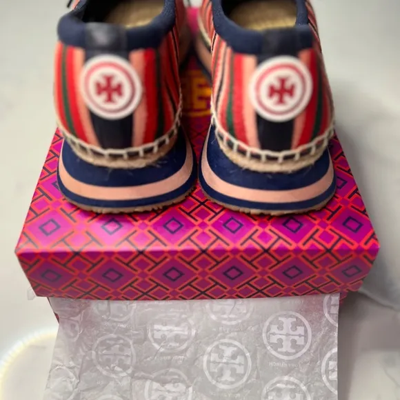 Espadrilles Recycled Printed Circular Knit/Leather