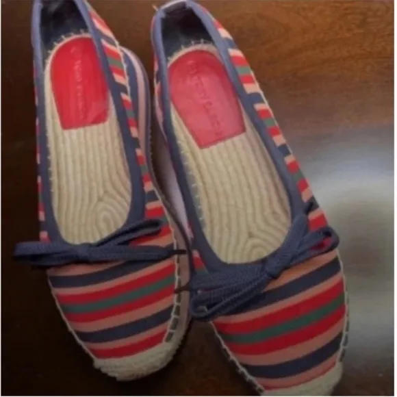 Espadrilles Recycled Printed Circular Knit/Leather