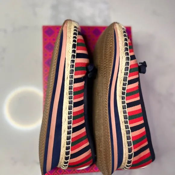 Espadrilles Recycled Printed Circular Knit/Leather