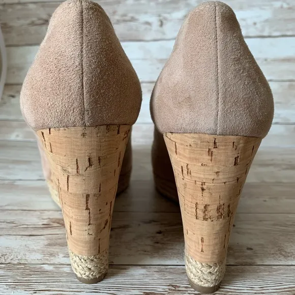EUC Prada espadrilles wedge size 38.5