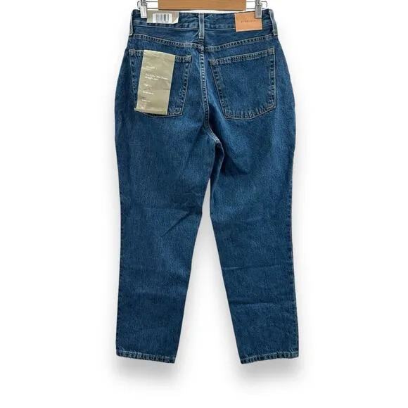 Everlane Curvy 90s Cheeky High Rise Straight Leg Ankle Jeans in‎ Northridge NEW