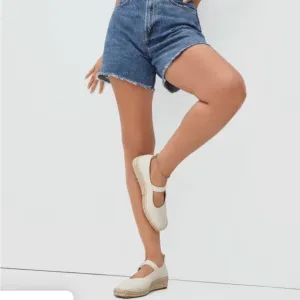 Everlane Mary Jane Espadrilles in Bone NWB 7.5