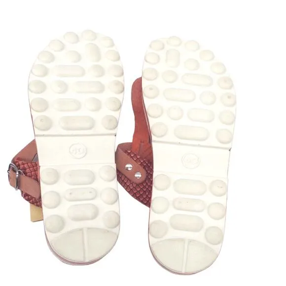 Fantasy Sandals Women's Thong Sport Sandal Red Cobra 40 US 10