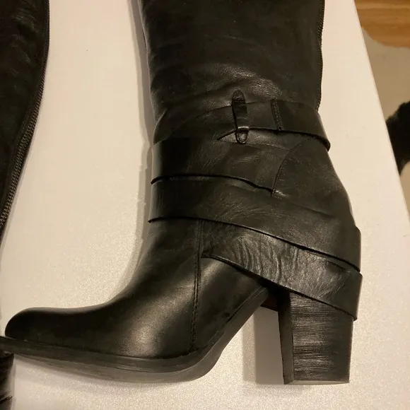 Fergie Varsity Knee High Boots