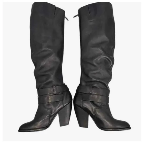 Fergie Varsity Knee High Boots