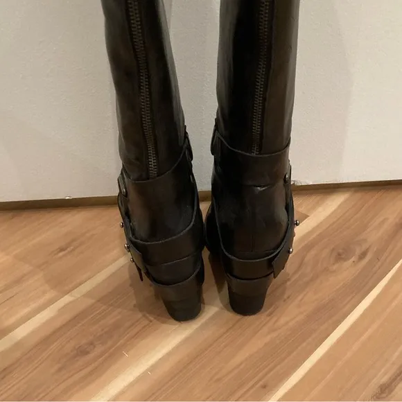 Fergie Varsity Knee High Boots