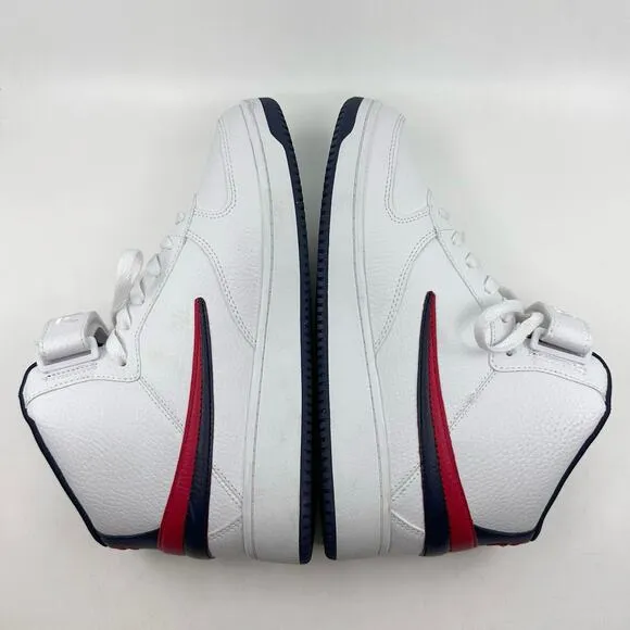 Fila High-Top Sneakers Trainers White Navy Red Mens US 8 EU 41 UK 7 1CM00540-125