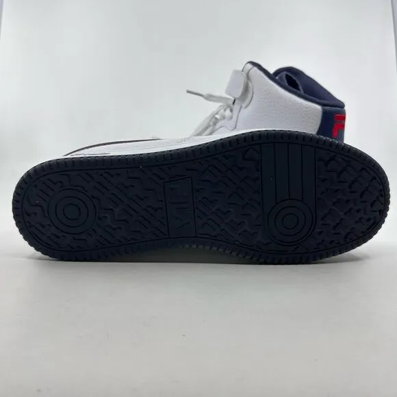 Fila High-Top Sneakers Trainers White Navy Red Mens US 8 EU 41 UK 7 1CM00540-125