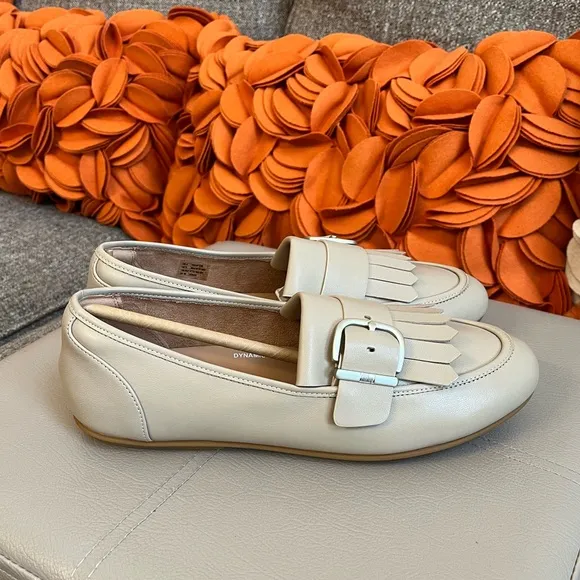 ❣️🆕FitFlop Allegro Fringe Buckled Leather Loafers❣️