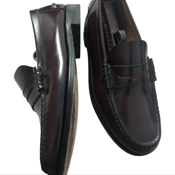 Florsheim Berkeley Moc Toe Leather 9½E Penny Loafers Business Casual Corpcore