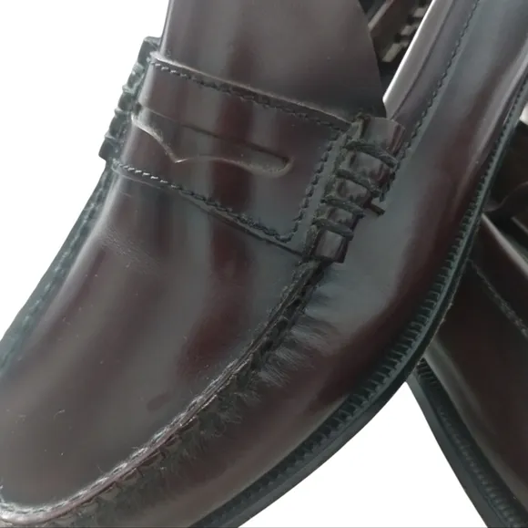 Florsheim Berkeley Moc Toe Leather 9½E Penny Loafers Business Casual Corpcore