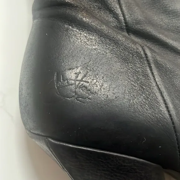 Fluevog Lato tall leather black boots sz 9