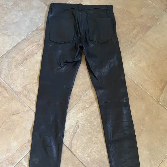 FRAME denim Lambskin ‘Le Skinny de Jeanne’ Sz 27 NWOT