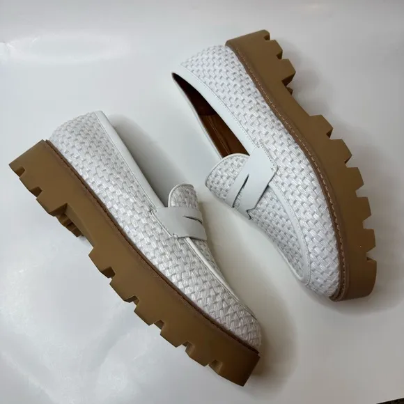 Franco Balin Lug Sole Penny Loafers