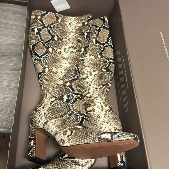Franco Sarto Bowman Knee High Boot (WIDE CALF)