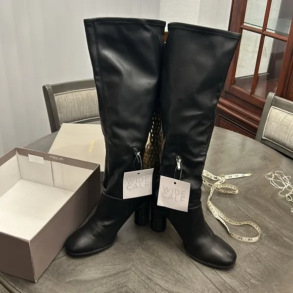 Franco Sarto Cindy-Tall High Shaft Boots (WIDE CALF)