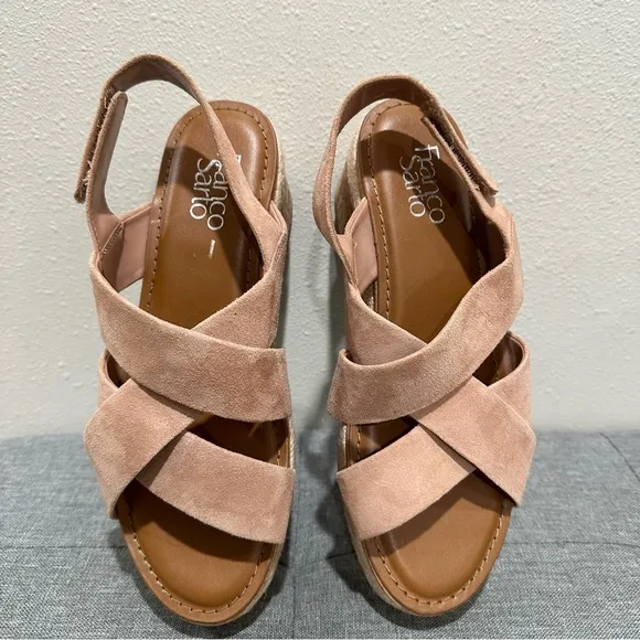 Franco Sarto Nessa Espadrille Wedge Sandals
