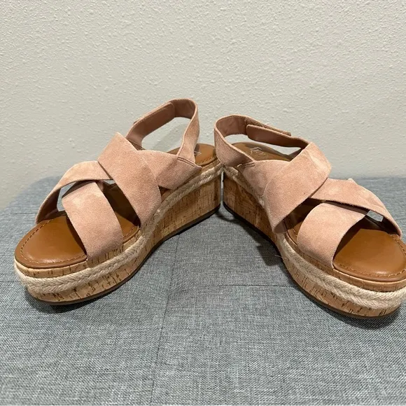 Franco Sarto Nessa Espadrille Wedge Sandals
