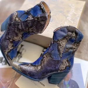 Free People Brayden Snake Western Boots