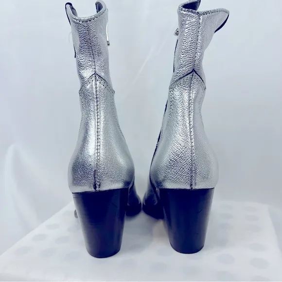 FREE PEOPLE BRAYDEN Western Boots Leather NEW