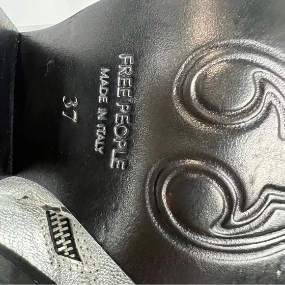 FREE PEOPLE BRAYDEN Western Boots Leather NEW