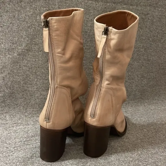 Free People Elle Block Heel Boots. NWT