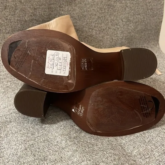 Free People Elle Block Heel Boots. NWT