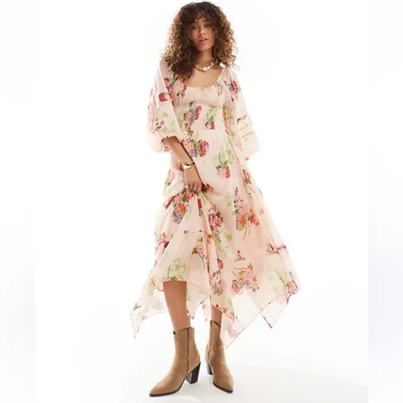 Free People Morning Glory Maxi Dress